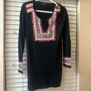 Hale Bob black & red sweater, gorgeous!